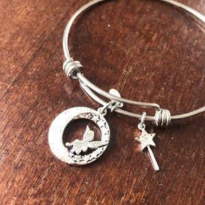 Tinkerbell silver bracelet